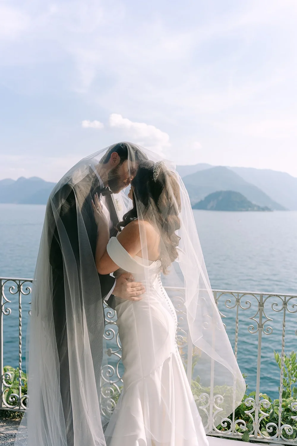 Vows in the gardens of a historic lake villa — already designed elopement, Lake Como, Lombardy